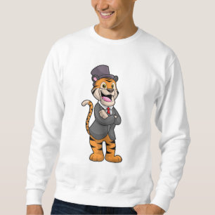 Tijger als gom met jasje en Pet Trui