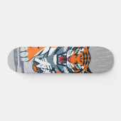 Tijger anime persoonlijk skateboard (Horizontaal)