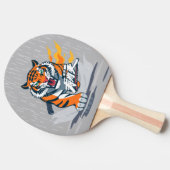 Tijger anime tafeltennisbatje (Zijkant)