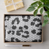 Tijger Antieke Zwarte Kant Decoupage Tissuepapier (Geschenk)