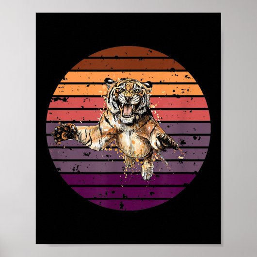 Tijger, Asia Tiger Environmental Protection, Tiger Poster (Voorkant)