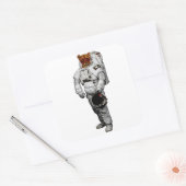 Tijger Astronaut Sticker (Envelop)