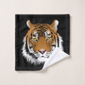 tijger bad handdoek (Wasdoekje)