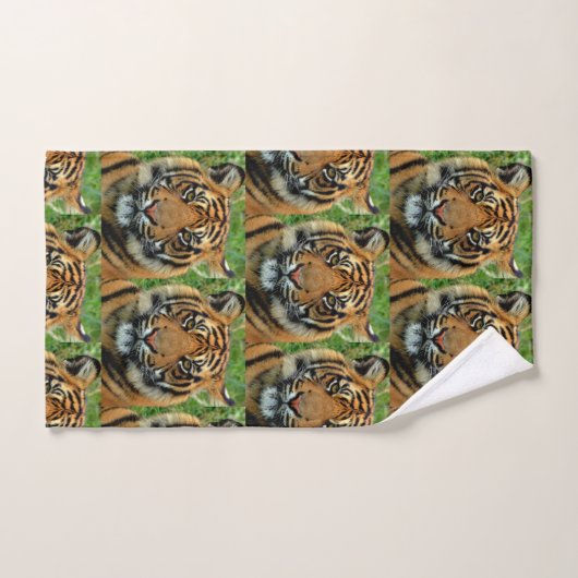 tijger bad handdoek (Handdoek)