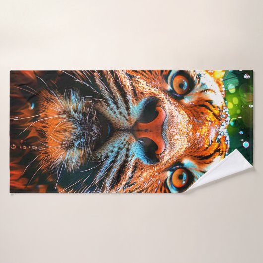 tijger badhanddoek (Badhanddoek)