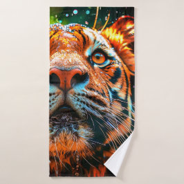 tijger badhanddoek