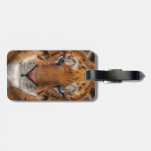 tijger bagagelabel (Achterkant horizontaal)