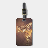 tijger bagagelabel (Voorkant verticaal)