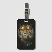 tijger bagagelabel (Voorkant (verticaal))