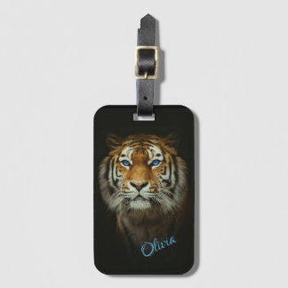 tijger bagagelabel