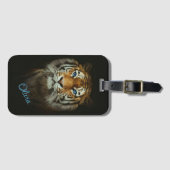 tijger bagagelabel (Voorkant (horizontaal))