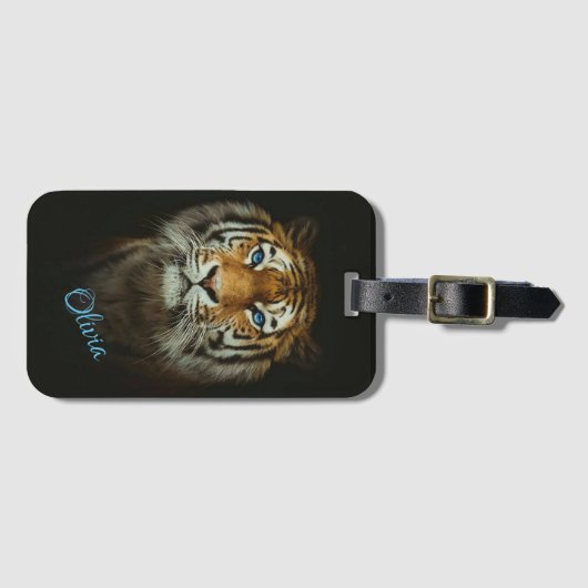 tijger bagagelabel (Voorkant (horizontaal))