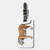 tijger bagagelabel (Voorkant verticaal)