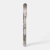 Tijger Bamboe Inkt Schildering iPhone 16 Hoesje (Rechterkant)