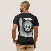 Tijger Basic T-shirt voor heren (Achterkant volledig)