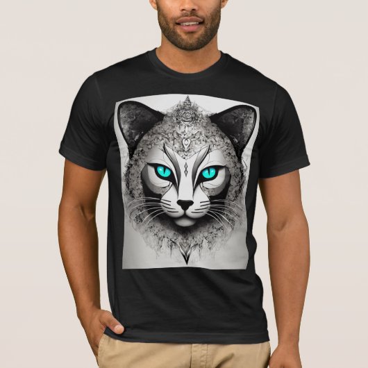 Tijger Basic T-shirt voor heren (Voorkant)