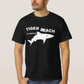 Tijger Beach - De Bahama's | Duiken met haaien T-shirt (Voorkant)