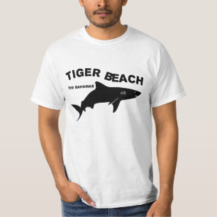 Tijger Beach - De Bahama's   Duiken met haaien T-shirt