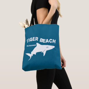 Tijger Beach - De Bahama's Duiken met haaien Tote Bag