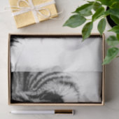 Tijger Bengalen witte sneeuw Tissuepapier (Geschenk)