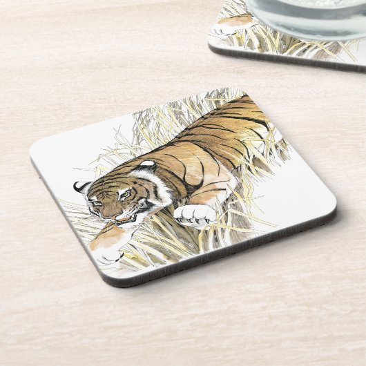 tijger bier onderzetter (Linkerzijde)