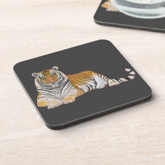 tijger bier onderzetter (Linkerzijde)