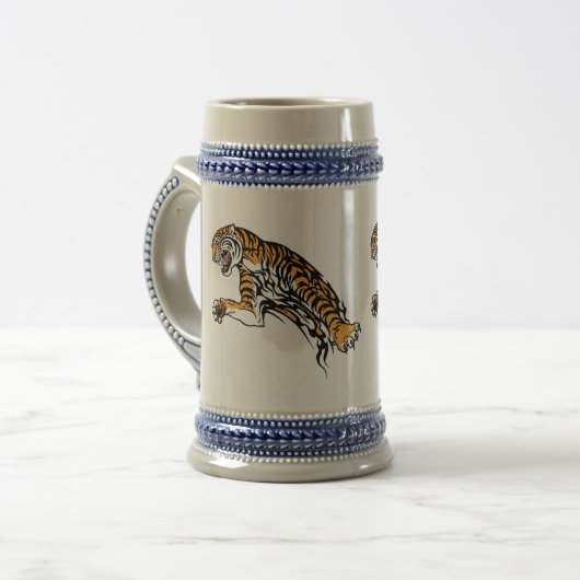 tijger bierpul (Voorkant links)