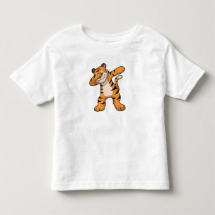 Tijger bij Hip Hop Dance Dab Kinder Shirts