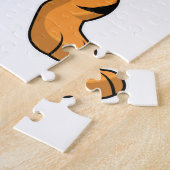 Tijger bij Hip Hop Dance Dab Legpuzzel (Zijkant)