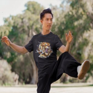 Tijger Binnen Grafisch  T-shirt