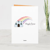 Tijger Birthday Party Kaart (Achterkant)