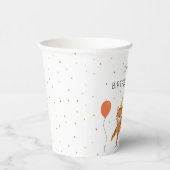 Tijger Birthday Party Papieren Bekers (Rechts)