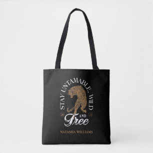Tijger, blijf onveranderlijk, Wilde, & Vrije 20XX, Tote Bag