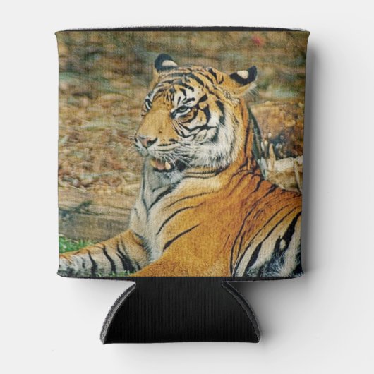 tijger blikjeskoeler (Voorkant)