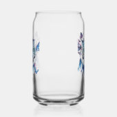 Tijger Blikvorm Glas (Links)
