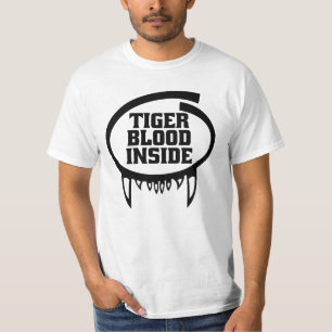 Tijger bloed in Shirt voor lichte kleding