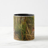 Tijger Bossen Fantasy Trees Brush Mok (Midden)