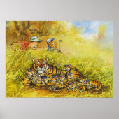 Tijger Bossen Poster (Voorkant)