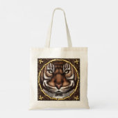 Tijger Botten canvas tas (Achterkant)