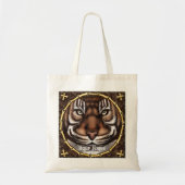 Tijger Botten canvas tas (Voorkant)