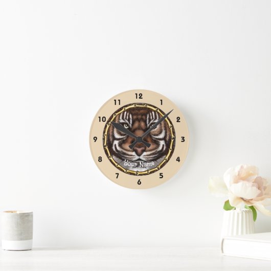Tijger Botten Ronde Klok (Huis)