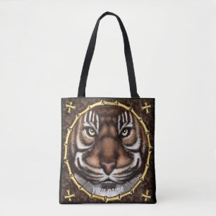 Tijger Botten Tote Bag