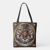 Tijger Botten Tote Bag (Achterkant)