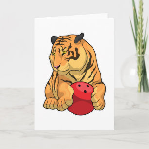 Tijger Bowling Bowlingbal Kaart