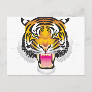 tijger briefkaart