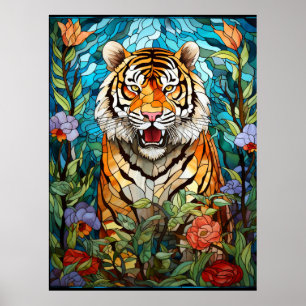 Tijger Brullend Poster