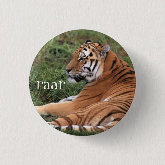 Tijger Button (Voorkant)