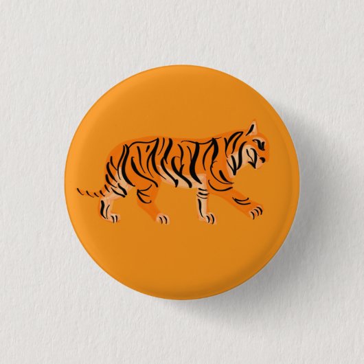 Tijger Button (Voorkant)