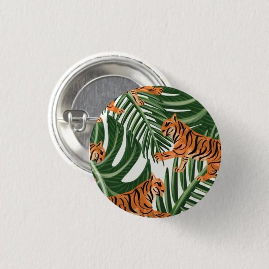Tijger Button (Voorkant /achterkant)