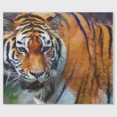 Tijger cadeaupapier (Vlak)